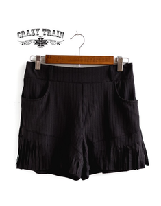 Fringy Fine Line Shorts