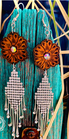 Rhinestone Cowgirl Earrings