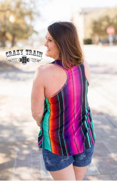 Summer Serape Tank