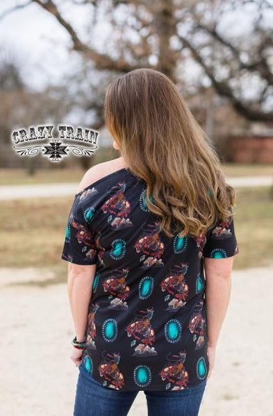 Concho Cowboy Top