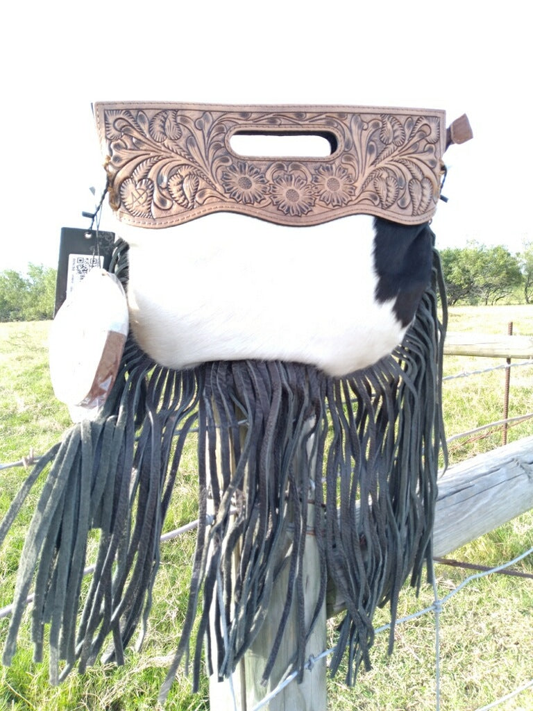 Cow Hide Clutch